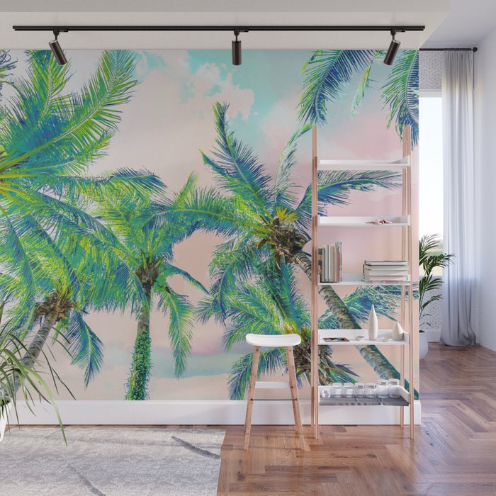 Dreamy Palms Wall Mural Gallery Image 1