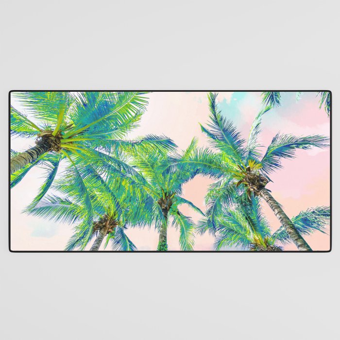 Dreamy Palms Desk Mat Gallery Image 3