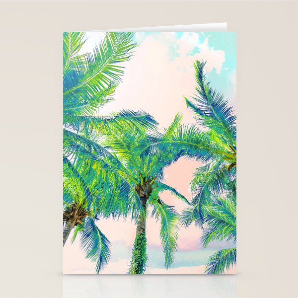Dreamy Palms Stationery Card Gallery Image 1