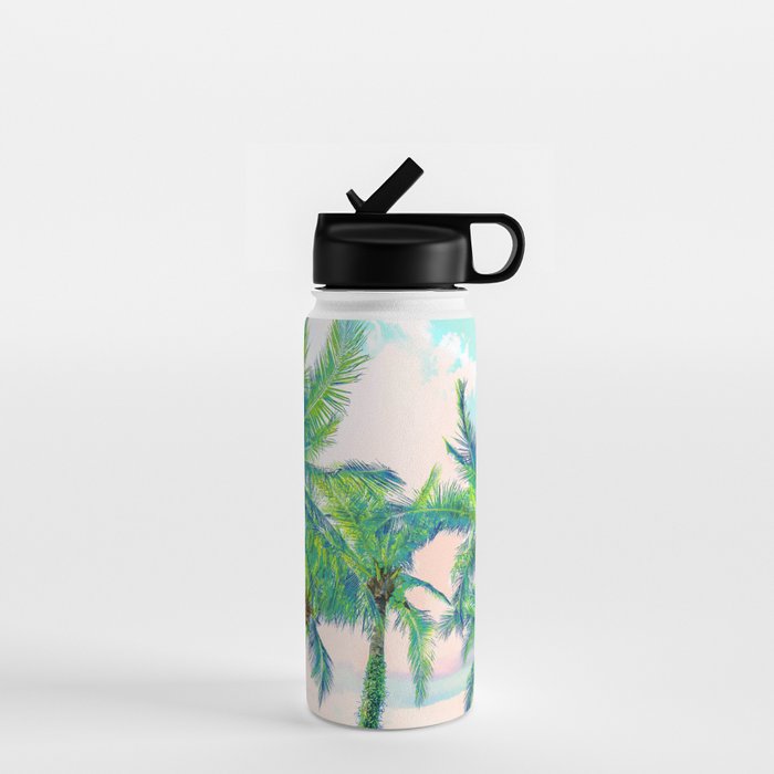 Dreamy Palms Water Bottle Gallery Image 1