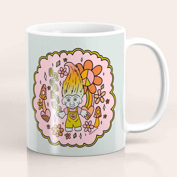 Aquarius Troll Coffee Mug Gallery Image 1