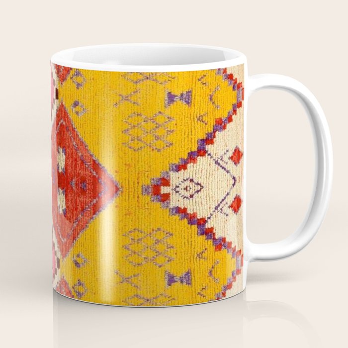 Heritage Moroccan Berber Carpet Design Coffee Mug Gallery Image 1