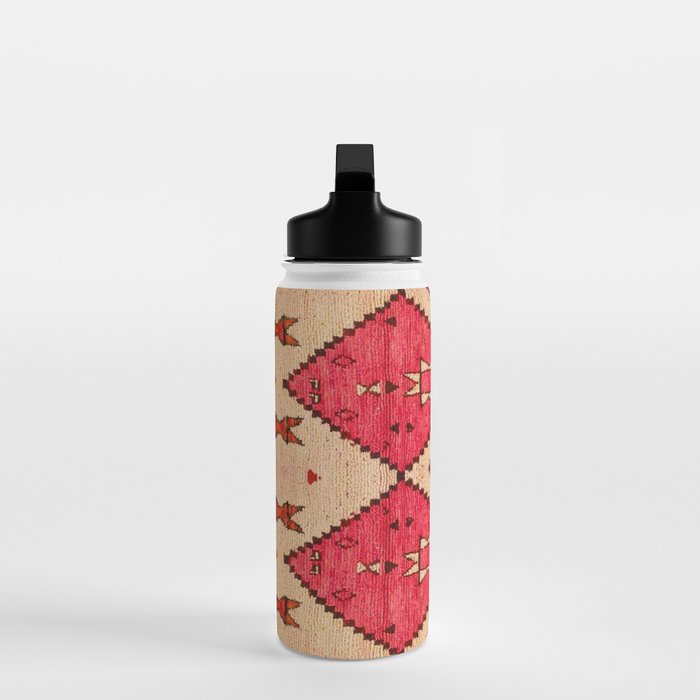 Heritage Moroccan Berber Carpet Design Water Bottle Gallery Image 3