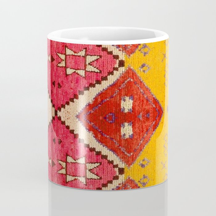 Heritage Moroccan Berber Carpet Design Coffee Mug Gallery Image 4