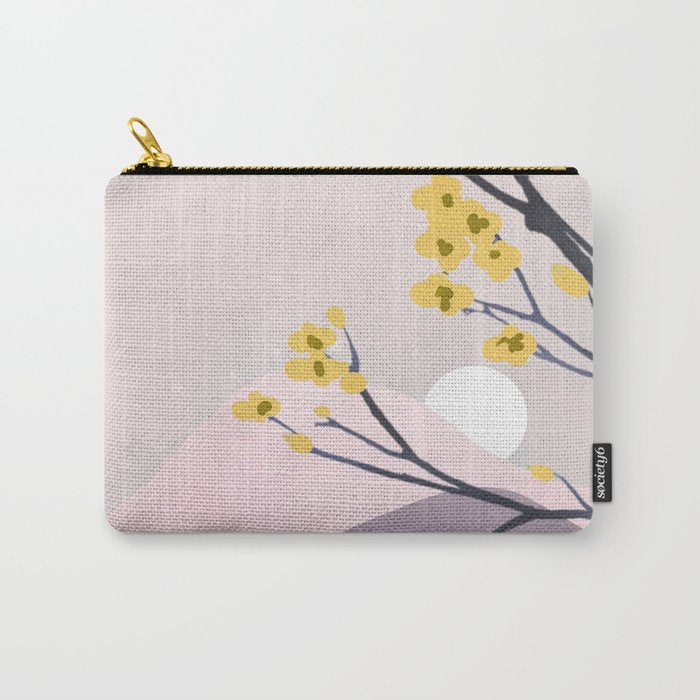 Midnight Bloom 01 Carry All Pouch Gallery Image 1
