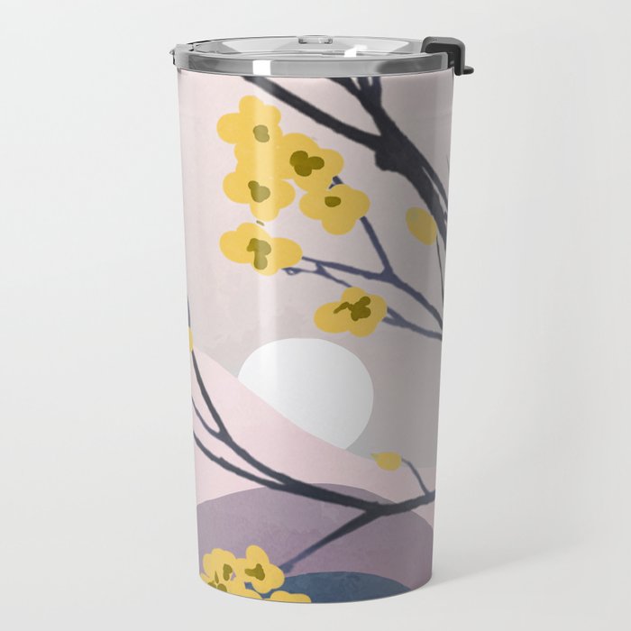 Midnight Bloom 01 Travel Mug Gallery Image 2