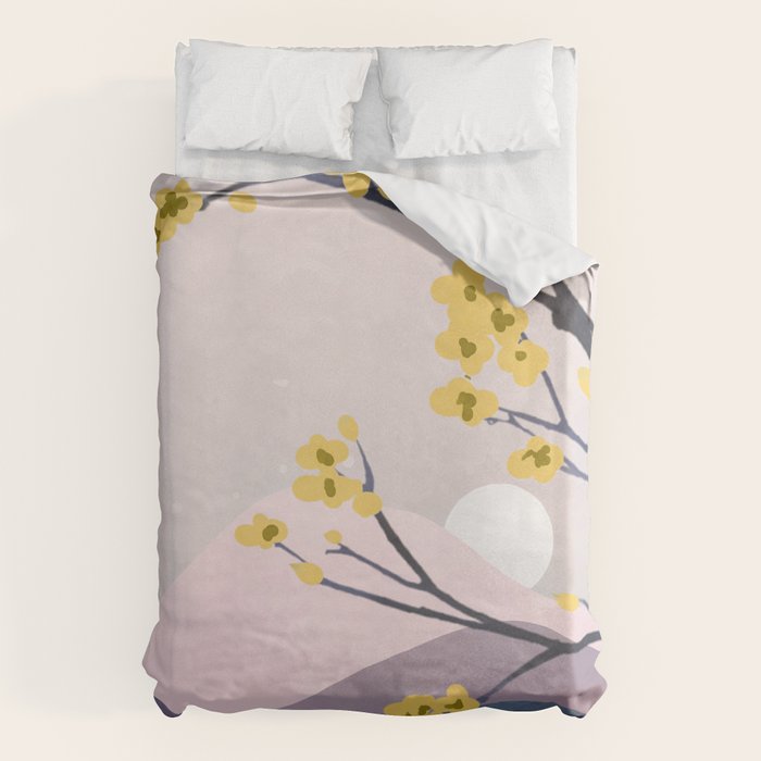 Midnight Bloom 01 Duvet Cover Gallery Image 6