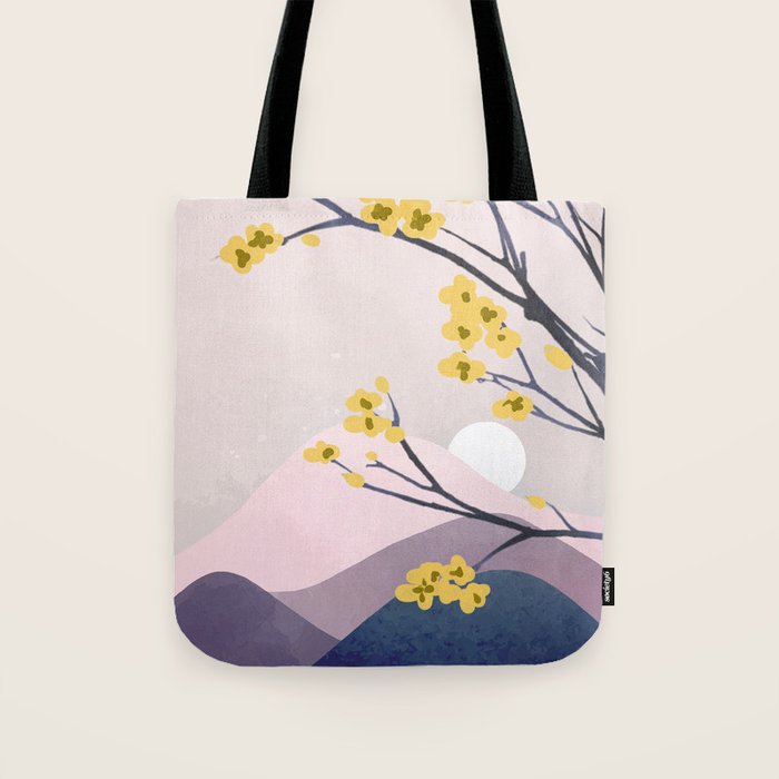 Midnight Bloom 01 Tote Bag Gallery Image 1