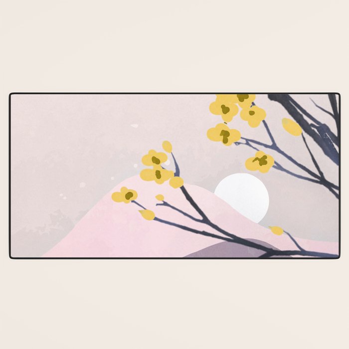Midnight Bloom 01 Desk Mat Gallery Image 3