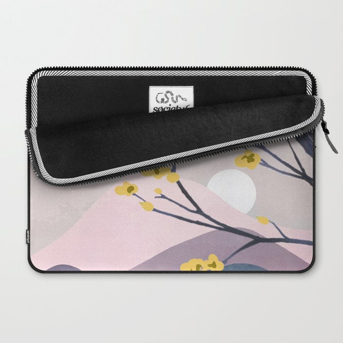 Midnight Bloom 01 Laptop Sleeve Gallery Image 2
