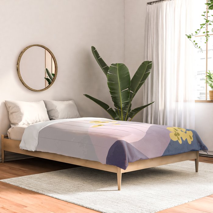 Midnight Bloom 01 Comforter Gallery Image 2