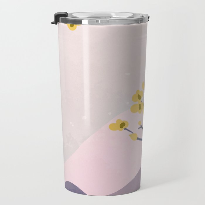 Midnight Bloom 01 Travel Mug Gallery Image 3