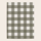 Gingham Cloth / Olive Checks Poster Gallery Image 4