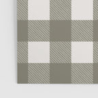 Gingham Cloth / Olive Checks Poster Gallery Image 3