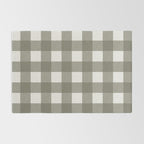 Gingham Cloth / Olive Checks Rug Gallery Image 2