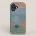 Monet - Impression, Sunrise, 1872 iPhone Case Gallery Image 1