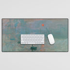 Monet - Impression, Sunrise, 1872 Desk Mat Gallery Image 1