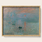 Monet - Impression, Sunrise, 1872 Serving Tray Gallery Image 1