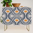 Art Deco Sunset and Leaves Credenza Gallery Image 1