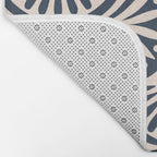 Art Deco Sunset and Leaves Bath Mat Gallery Image 2