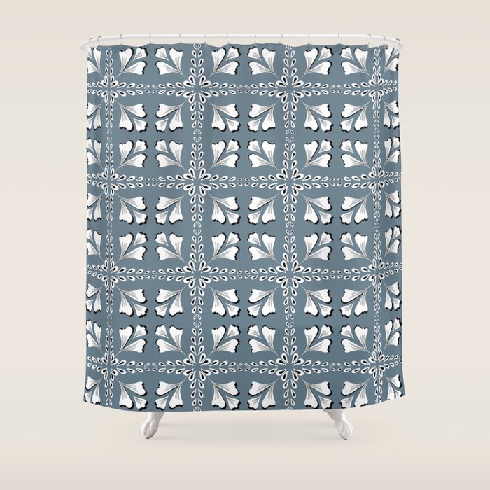 Leafy Meadow 1 Shower Curtain Gallery Image 1