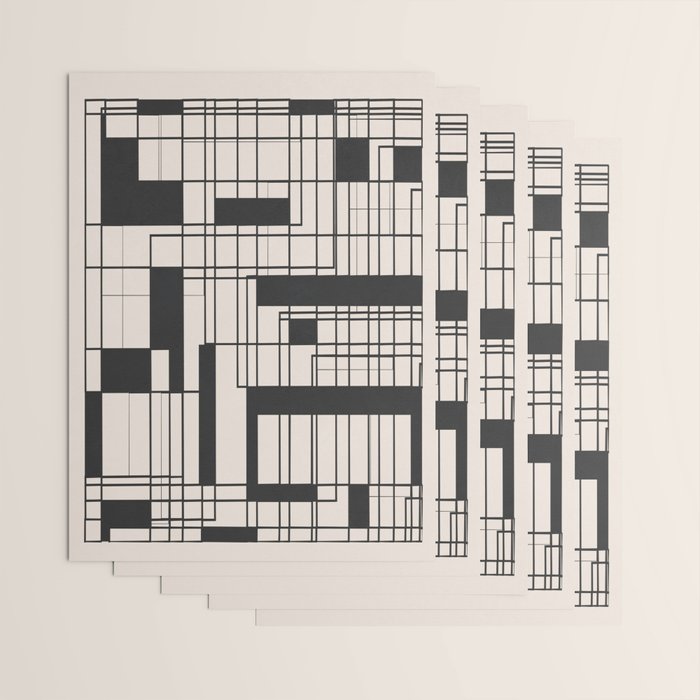 Lines in Motion 13 Wrapping Paper Gallery Image 3