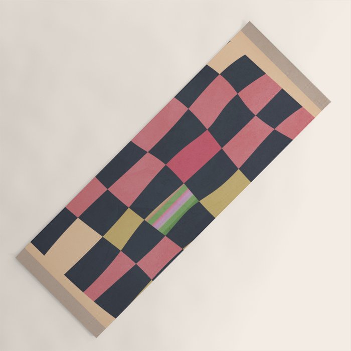 Geometric Abstraction 241 Yoga Mat Gallery Image 1