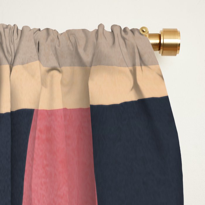 Geometric Abstraction 241 Window Curtain Gallery Image 2