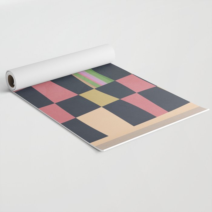 Geometric Abstraction 241 Yoga Mat Gallery Image 2