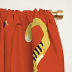 Question Mark (Curiosity Kills The Cat) Window Curtain Gallery Image 2