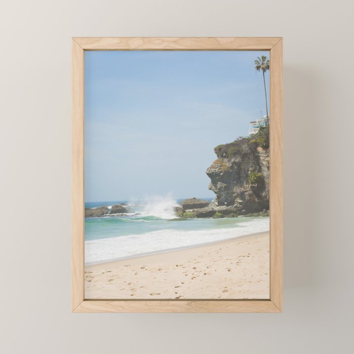 Cliffs of Laguna Beach Mini Art Print Gallery Image 1