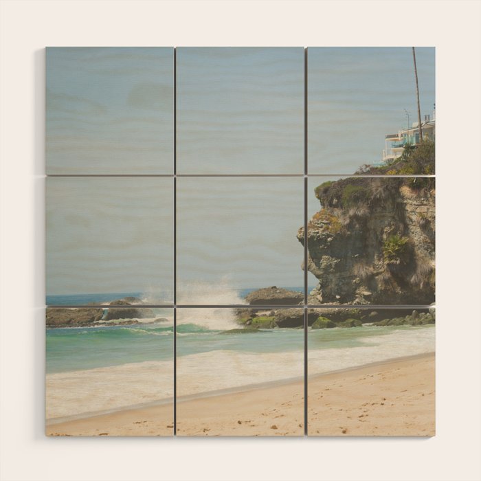 Cliffs of Laguna Beach Wood Wall Art Gallery Image 1
