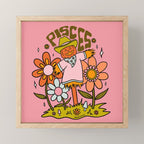 Pisces Scarecrow Mini Art Print Gallery Image 1