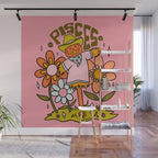 Pisces Scarecrow Wall Mural Gallery Image 1