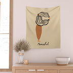 P for Peaceful Wall Tapestry Gallery Image 2