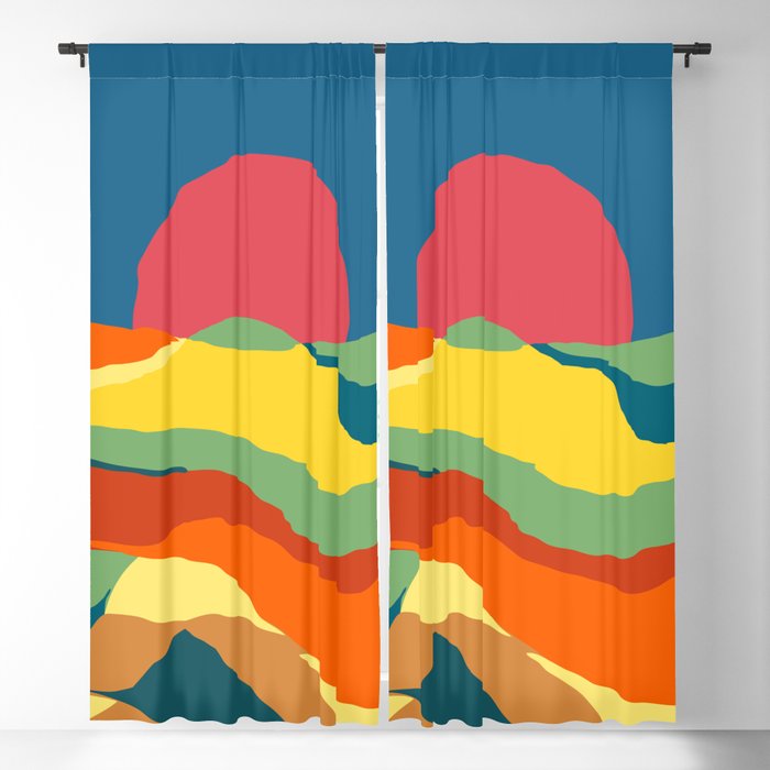 Moving earth Window Curtain Gallery Image 5