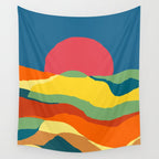 Moving earth Wall Tapestry Gallery Image 4