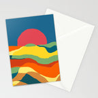 Moving earth Stationery Card Gallery Image 2