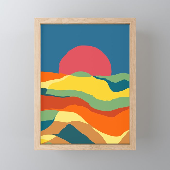 Moving earth Mini Art Print Gallery Image 1