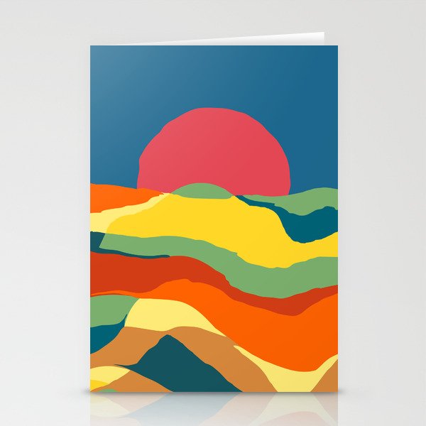 Moving earth Stationery Card Gallery Image 2