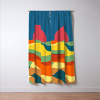 Moving earth Window Curtain Gallery Image 3