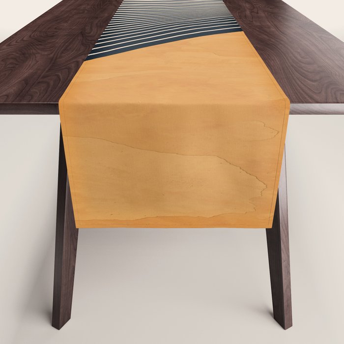 abstract minimal 75 Table Runner Gallery Image 1