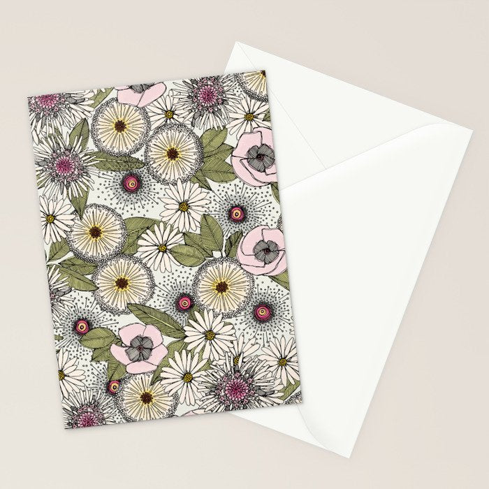 Australian garden chalk Stationery Card Gallery Image 2