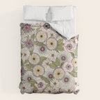 Australian garden chalk Duvet Cover Gallery Image 6