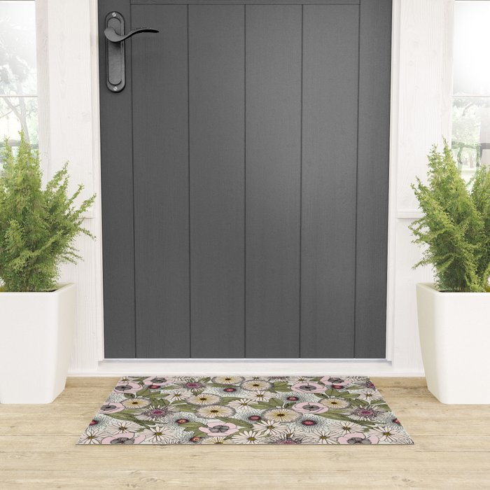 Australian garden chalk Welcome Mat Gallery Image 3