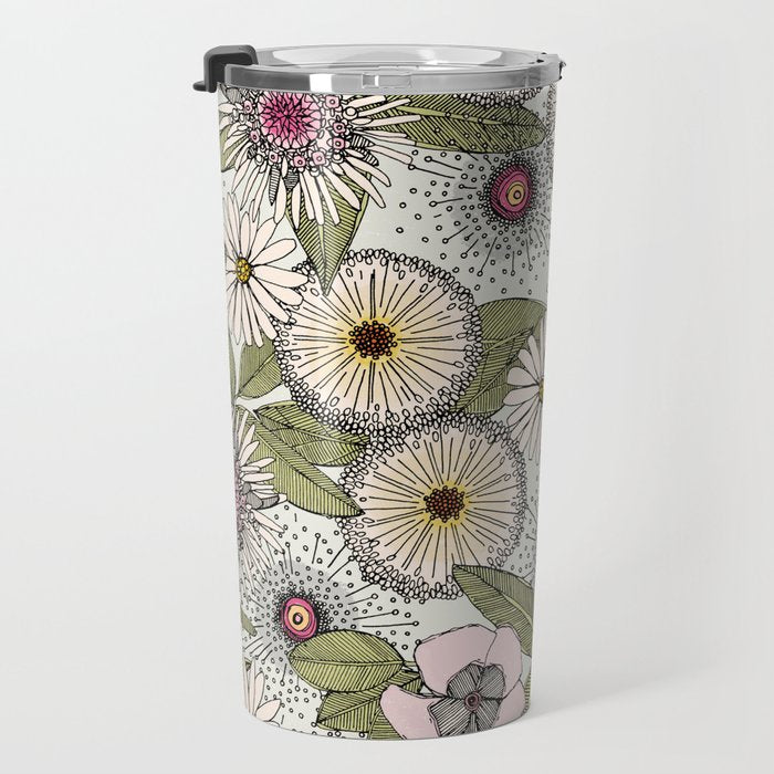 Australian garden chalk Travel Mug Gallery Image 3