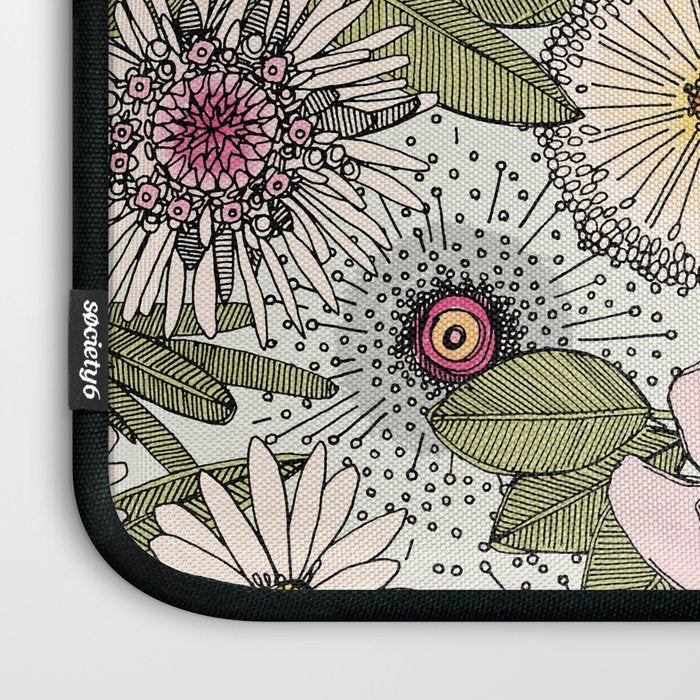 Australian garden chalk Laptop Sleeve Gallery Image 3