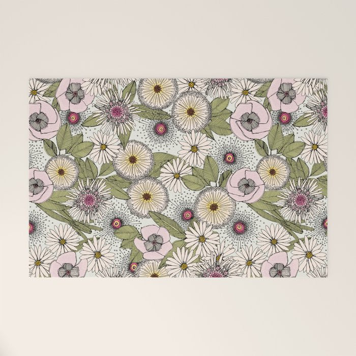 Australian garden chalk Welcome Mat Gallery Image 1