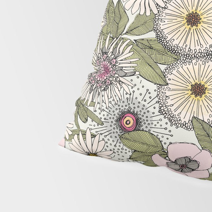Australian garden chalk Pillow Sham Gallery Image 4