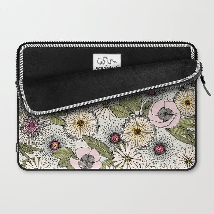 Australian garden chalk Laptop Sleeve Gallery Image 2